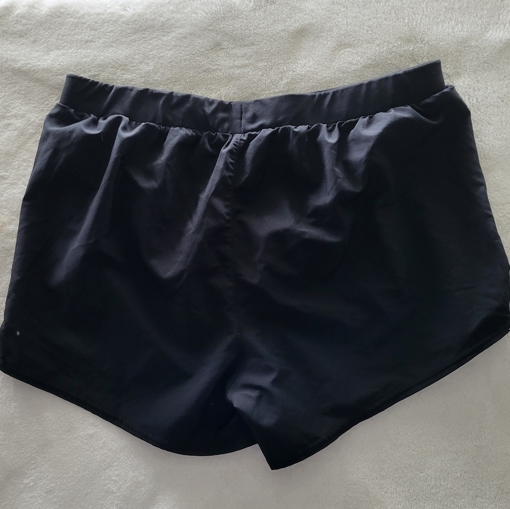 Under Armour Mileage 3.0 Shorts‎ Womens Large Black White Loose Lined Run Gym L - Picture 5 of 5